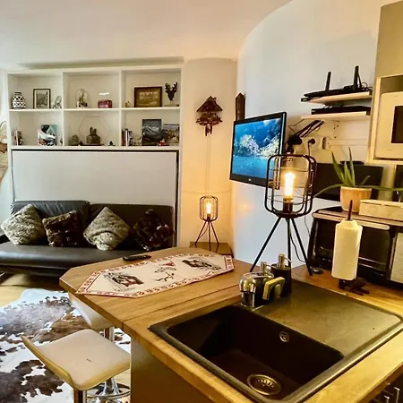 Centre - De Charme Avec Parking, Vue Sur Le Mont-blc Appartement