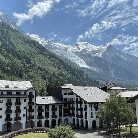 Centre - De Charme Avec Parking, Vue Sur Le Mont-blc Apartment