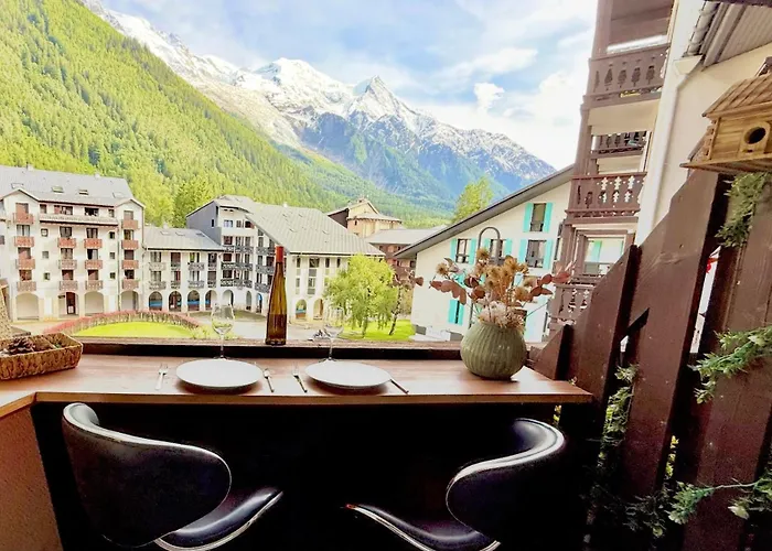 Centre - De Charme Vue Sur Le Mont-blc Apartman Chamonix